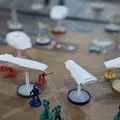 Mô hình tàu vũ trụ tùy chỉnh cho board game Dune: Imperium (bản mở rộng Rise of Ix) kèm đế đứng - Thumbnail 2