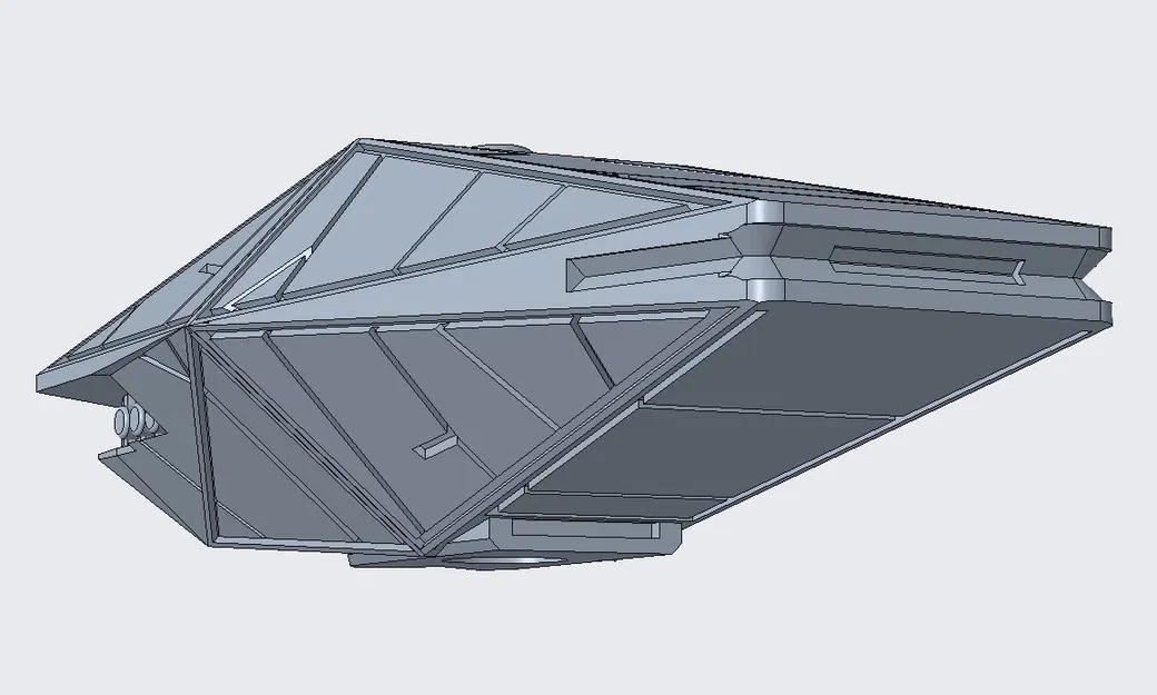 Mô hình tàu vũ trụ tùy chỉnh cho board game Dune: Imperium (bản mở rộng Rise of Ix) kèm đế đứng - Image 5