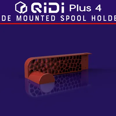 Giá đỡ cuộn nhựa gắn bên hông cho Qidi Plus 4