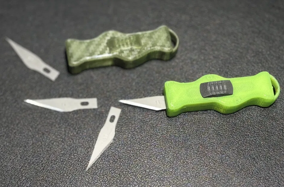 Móc khóa dao Xacto OTF mini V3.0 - Image 2