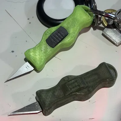 Móc khóa dao Xacto OTF mini V3.0