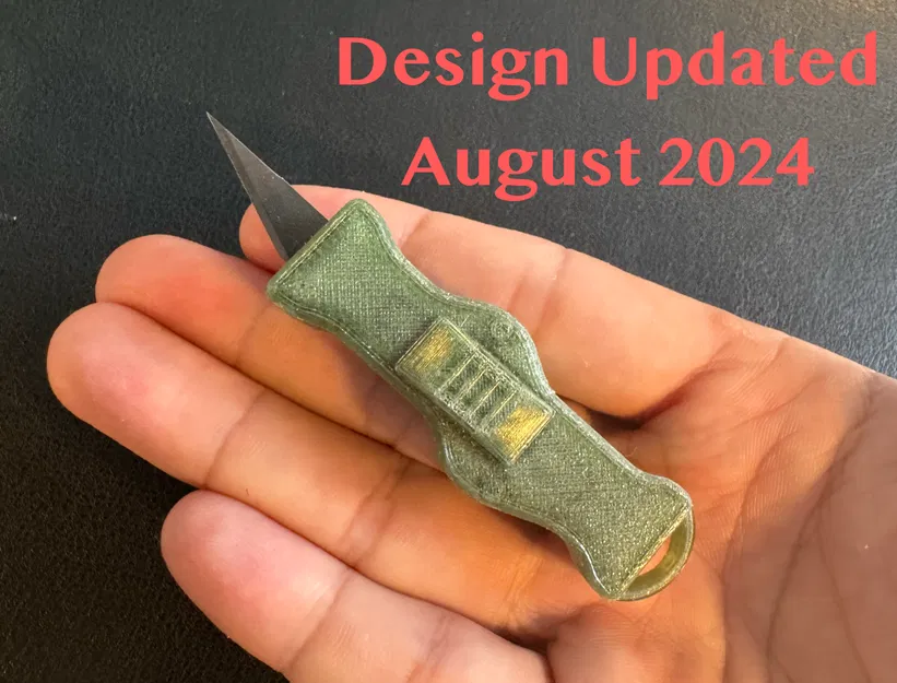 Móc khóa dao Xacto OTF mini V3.0 - Image 4