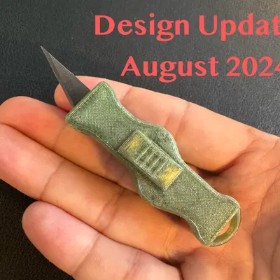 Móc khóa dao Xacto OTF mini V3.0