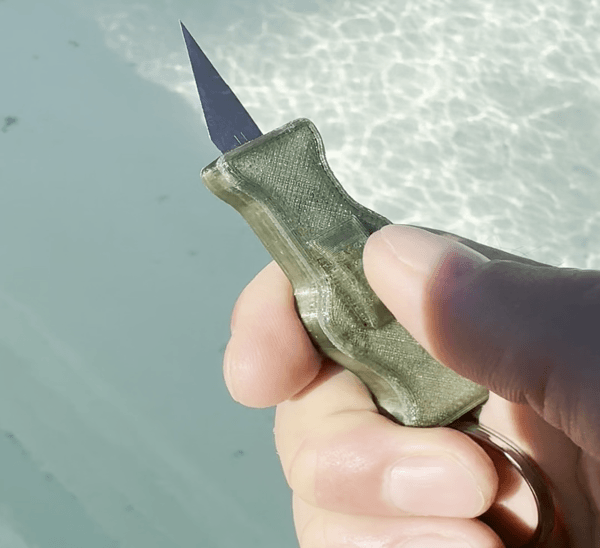 Móc khóa dao Xacto OTF mini V3.0 - Image 5