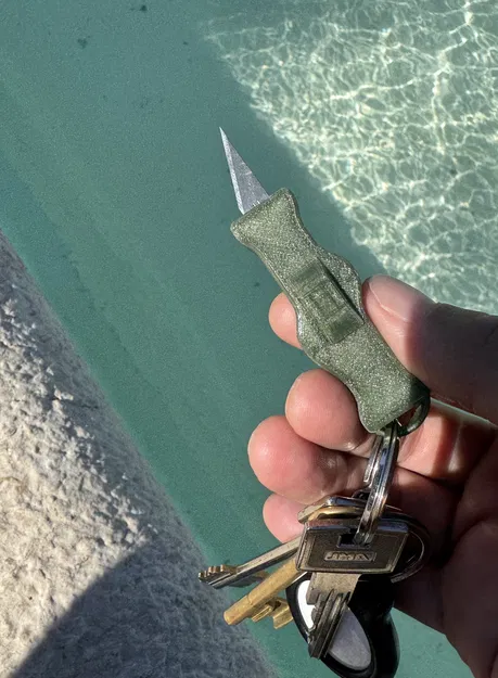 Móc khóa dao Xacto OTF mini V3.0 - Image 11