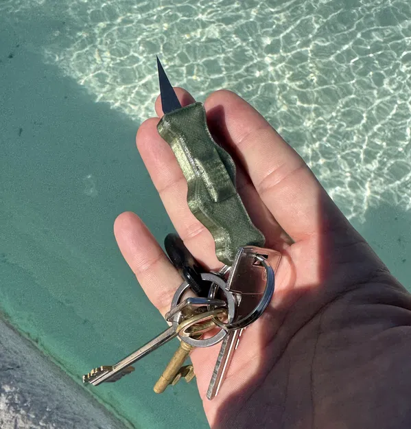 Móc khóa dao Xacto OTF mini V3.0 - Image 12