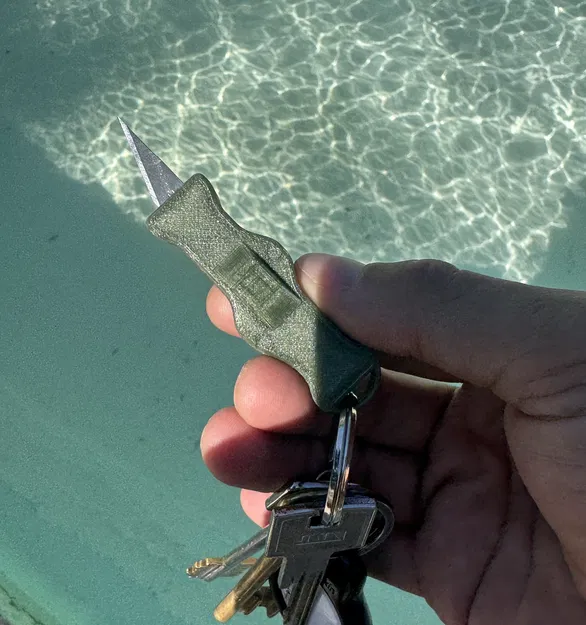 Móc khóa dao Xacto OTF mini V3.0 - Image 13