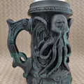 Giá đựng lon bia Cthulhu (Lon 0.5L + 12oz) - Cốc uống bia phong cách kinh dị - Thumbnail 8