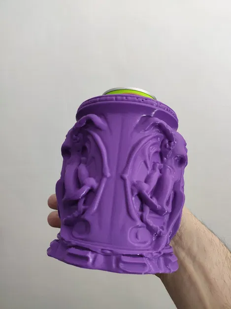 Giá đựng lon bia Cthulhu (Lon 0.5L + 12oz) - Cốc uống bia phong cách kinh dị - Image 15