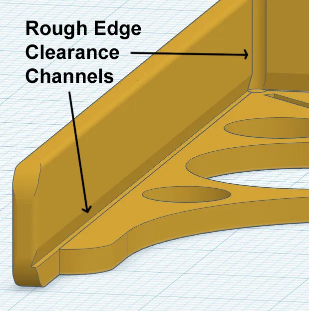 Dụng cụ Tìm Tâm / Thước Đo / Khuôn Mẫu (90 & 45 độ) - CẬP NHẬT: 6 Độ rộng khe - Image 12