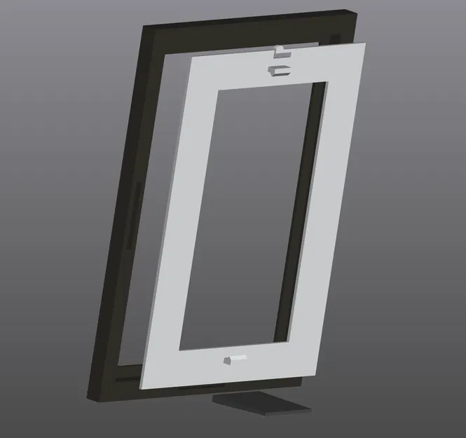 Khung Tranh In 3D Cho Pimoroni Inky Impression 7.3" - Image 2