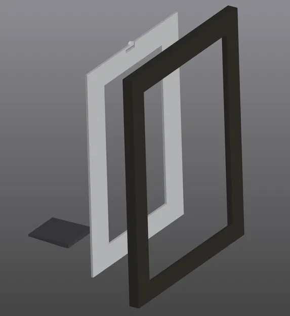 Khung Tranh In 3D Cho Pimoroni Inky Impression 7.3" - Image 3