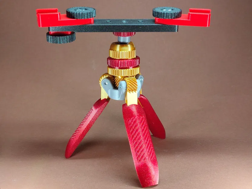 Chân đế chụp ảnh quay phim có bánh răng (Gear Photo Tripod) - Image 1