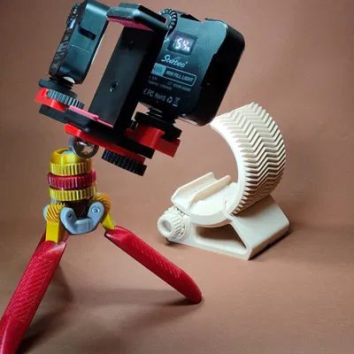 Chân đế chụp ảnh quay phim có bánh răng (Gear Photo Tripod)