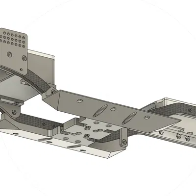 Khung gầm Scale Crawler tùy chỉnh dựa trên SCX10 Gen 1