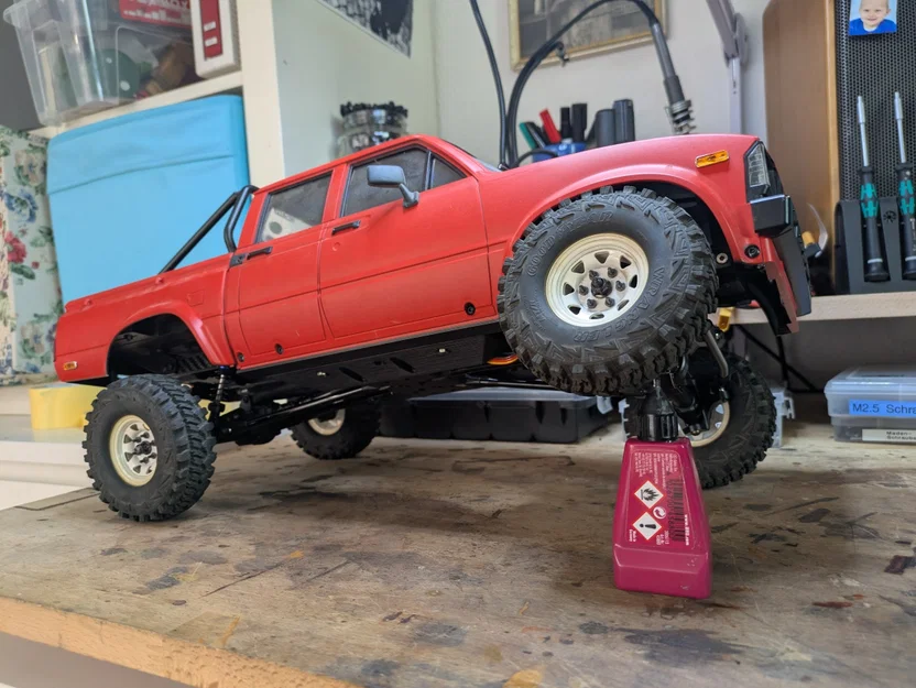 Khung gầm Scale Crawler tùy chỉnh dựa trên SCX10 Gen 1 - Image 21