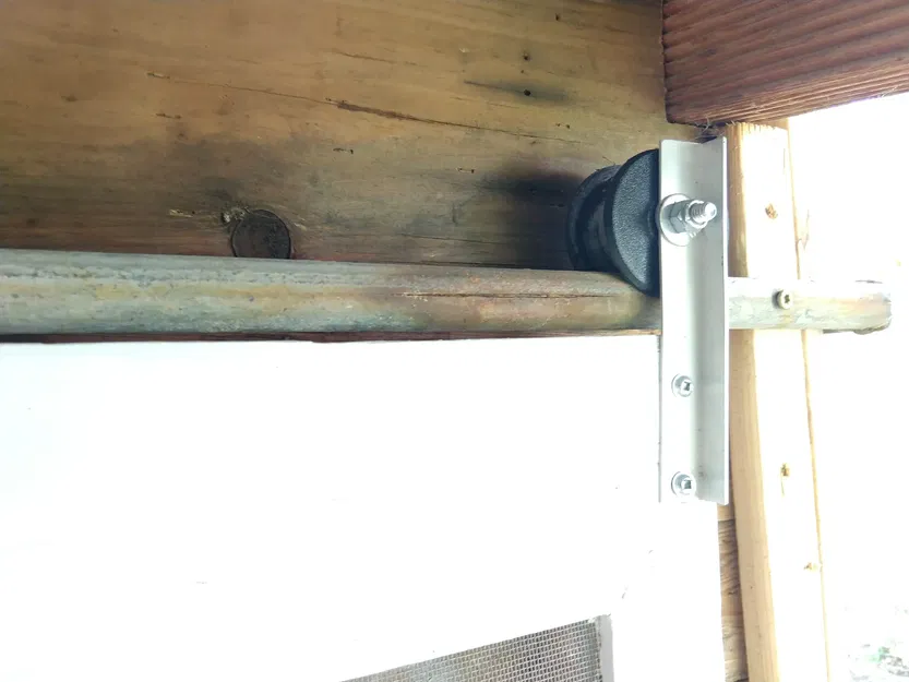 Con lăn cửa lùa (dùng vòng bi 608) cho ống sắt 1/2 inch - Image 3