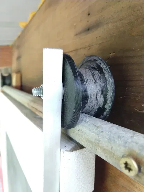 Con lăn cửa lùa (dùng vòng bi 608) cho ống sắt 1/2 inch - Image 4