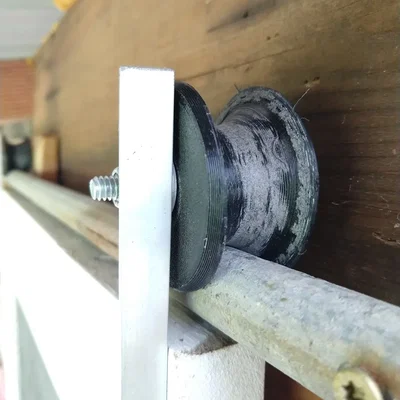 Con lăn cửa lùa (dùng vòng bi 608) cho ống sắt 1/2 inch