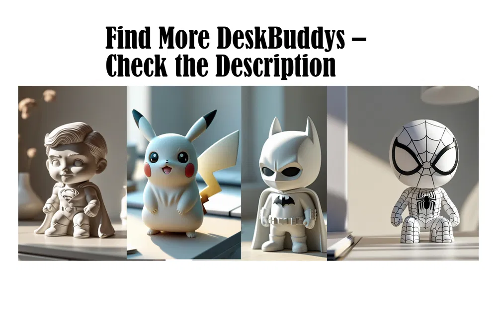 Skeleton Batman DeskBuddy (Mô hình Batman xương tối giản cầm Bazooka) - Image 3