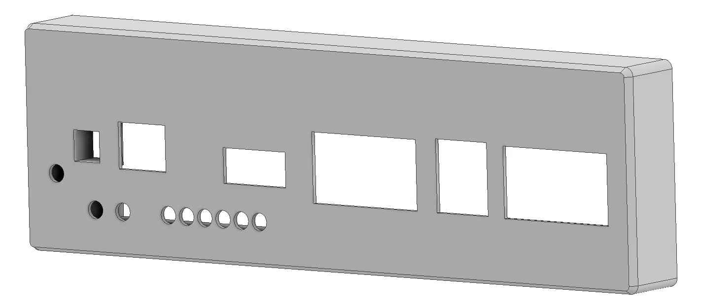 Mặt nạ bảng điều khiển JK BMS chuyên dụng in 3D - Image 1