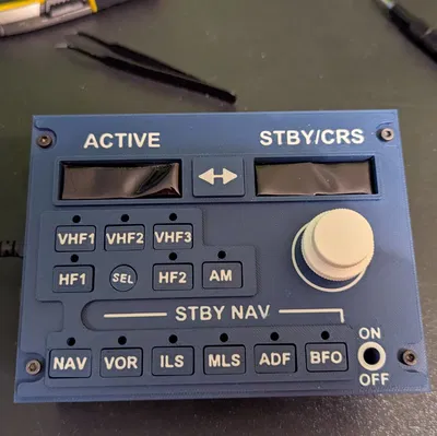 Bảng quản lý tần số (RMP) cho Airbus A320 (Home Cockpit)