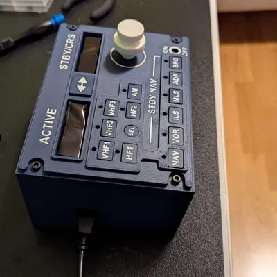 Bảng quản lý tần số (RMP) cho Airbus A320 (Home Cockpit)