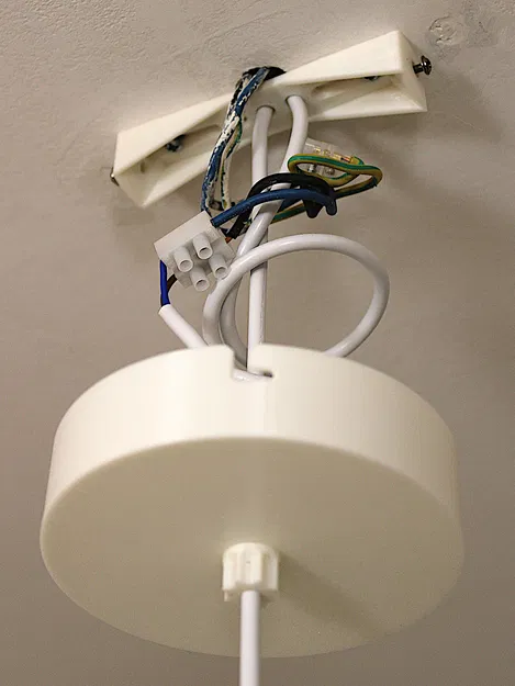 Ốp trần / Đế gắn đèn | Khung treo đèn (Lampenbaldachin) - Image 3