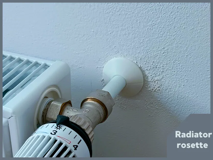 Nắp che đường ống tản nhiệt (Radiator Rosette) - Image 1