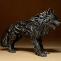 Tượng Sói Nghệ Thuật (Designer WOLF Sculpture) - Mô hình in 3D độc đáo - Thumbnail 4