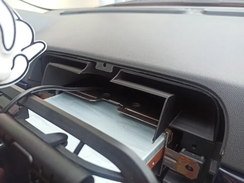 Bộ chuyển hướng họng gió cho màn hình Android 7 inch trên Fiat 500 - Image 1