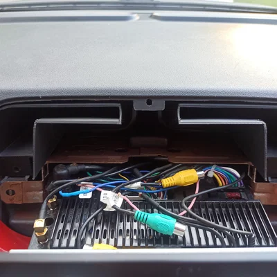 Bộ chuyển hướng họng gió cho màn hình Android 7 inch trên Fiat 500