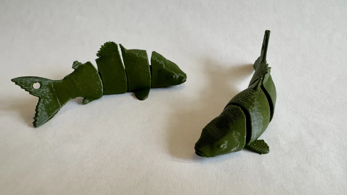 Mô hình cá chép khớp nối Flexi Carp - Image 1