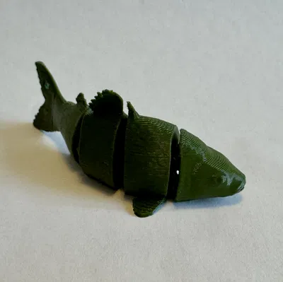 Mô hình cá chép khớp nối Flexi Carp