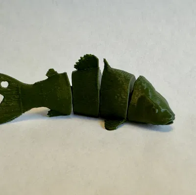 Mô hình cá chép khớp nối Flexi Carp