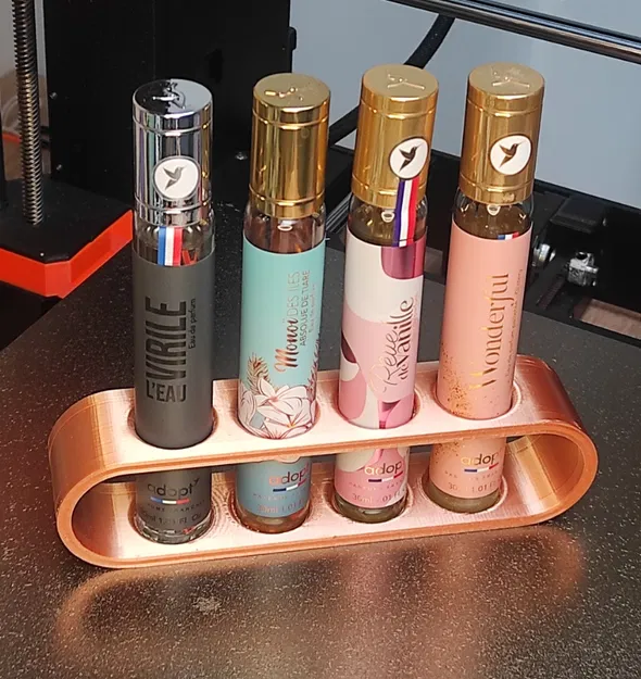 Khay Đựng Nước Hoa 4 Ngăn Sang Trọng - File In 3D Tiện Dụng - Image 1