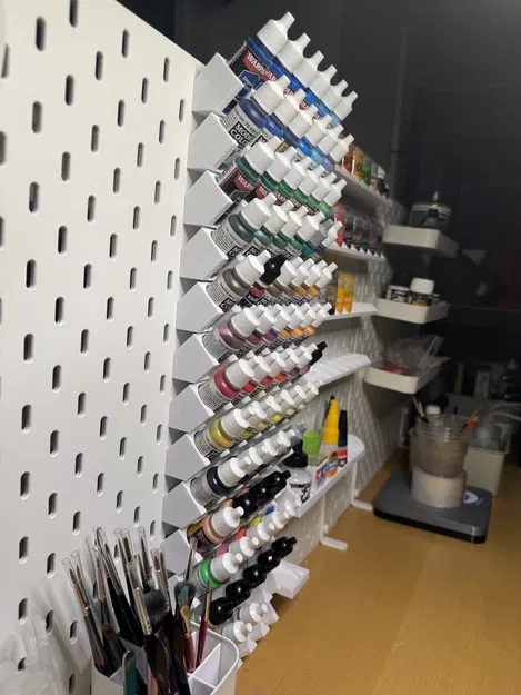 Giá treo chai sơn cho bảng ghim IKEA Skadis - Image 2