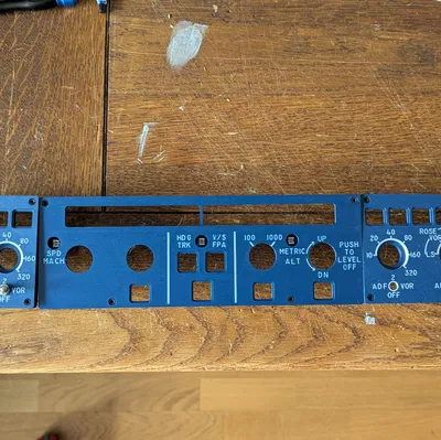 Airbus A320 EFIS Panel [Phiên bản đa màu sắc]