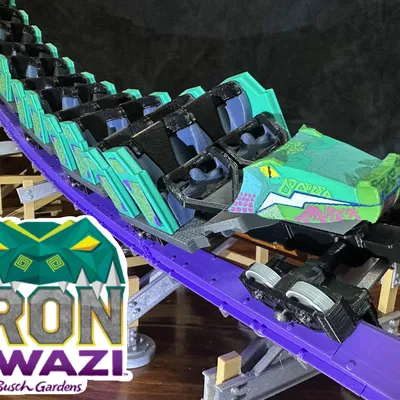 Hybrid Coaster - Iron Gwazi