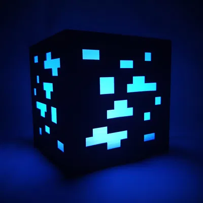 Đèn Minecraft Ore 120 mm - Dùng kèm bộ LED Lamp Kit 001