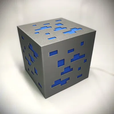 Đèn Minecraft Ore 120 mm - Dùng kèm bộ LED Lamp Kit 001