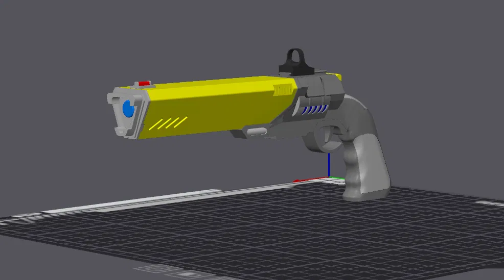 Mô hình súng revolver Talon từ Helldivers - Image 1