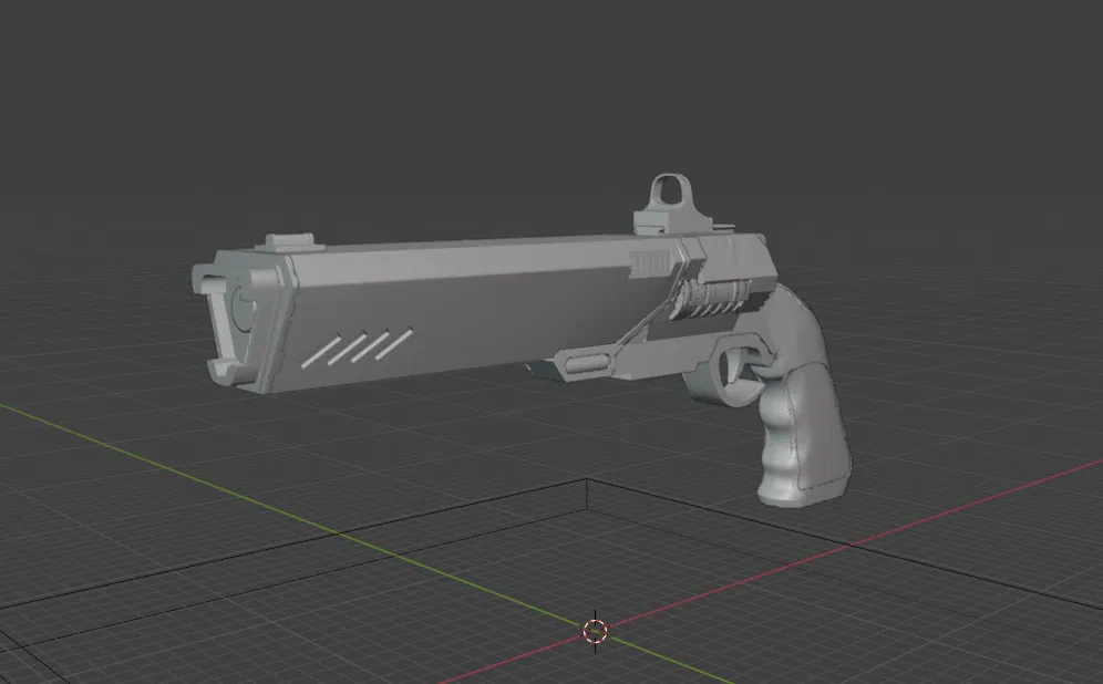 Mô hình súng revolver Talon từ Helldivers - Image 2