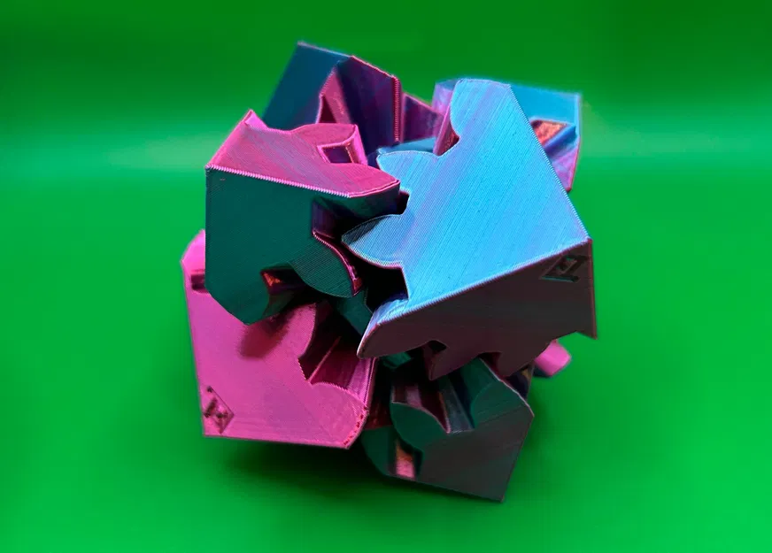 Gear Cube Fidget (Không cần ốc vít) - Image 4