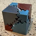Khối Lập Phương Bánh Răng Gear Cube Fidget Độc Đáo - Thumbnail 1
