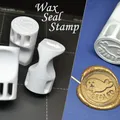 Con dấu sáp Wax Seal Stamp - Tùy chỉnh theo ý thích! - Thumbnail 1
