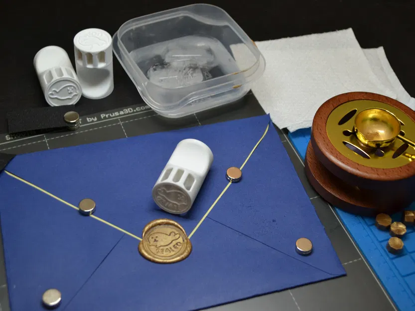 Con dấu sáp Wax Seal Stamp - Tùy chỉnh theo ý thích! - Image 2