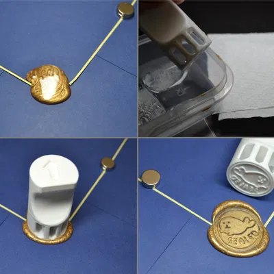 Con dấu sáp Wax Seal Stamp - Tùy chỉnh theo ý thích!