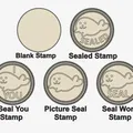 Con dấu sáp Wax Seal Stamp - Tùy chỉnh theo ý thích! - Thumbnail 6