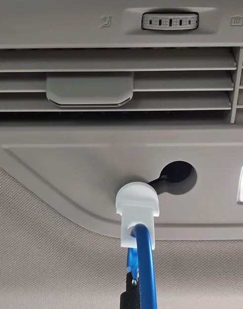 Bộ chuyển đổi khoen treo hành lý / lưới ràng đồ cho VW T7 Multivan - Image 5